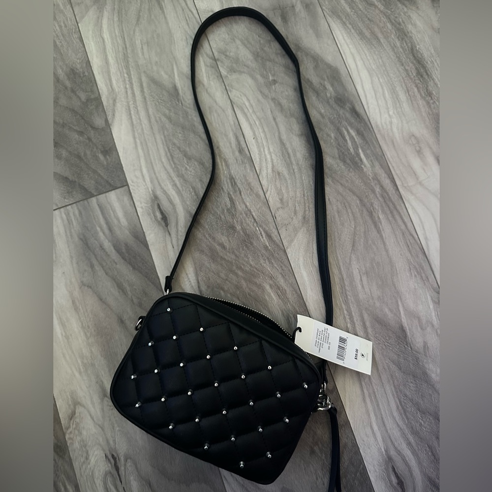 Rebecca Minkoff Black Quilted Crossbody Bag